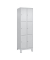Schließfachschrank Classic Plus lichtgrau 080010-203 S10007, 6 Schließfächer 60,0 x 50,0 x 195,0 cm