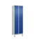Schließfachschrank Classic Plus enzianblau, lichtgrau 080010-204 S10003, 8 Schließfächer 60,0 x 50,0 x 195,0 cm
