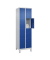 Schließfachschrank Classic Plus enzianblau, lichtgrau 080010-204 S10003, 8 Schließfächer 60,0 x 50,0 x 195,0 cm