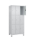 Schließfachschrank Classic Plus lichtgrau 080010-303 S10009, 9 Schließfächer 90,0 x 50,0 x 195,0 cm