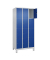 Schließfachschrank Classic Plus enzianblau, lichtgrau 080010-304 S10003, 12 Schließfächer 90,0 x 50,0 x 195,0 cm