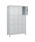 Schließfachschrank Classic Plus lichtgrau 080010-403 S10009, 12 Schließfächer 120,0 x 50,0 x 195,0 cm