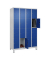 Schließfachschrank Classic Plus enzianblau, lichtgrau 080010-404 S10003, 16 Schließfächer 120,0 x 50,0 x 195,0 cm