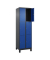 Schließfachschrank Classic Plus enzianblau, schwarzgrau 080010-203 S10034, 6 Schließfächer 60,0 x 50,0 x 195,0 cm