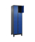 Schließfachschrank Classic Plus enzianblau, schwarzgrau 080010-204 S10042, 8 Schließfächer 60,0 x 50,0 x 195,0 cm