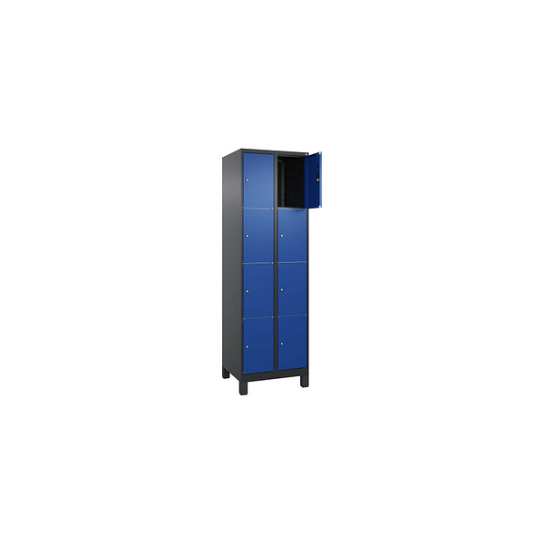 4068427433326 - Schließfachschrank Classic Plus enzianblau schwarzgrau 080010-204 S10042 8 Schließfächer 600 x 500 x 1950 cm 4068427433326 4068427433326 - Schließfachschrank Classic Plus enzianblau schwarzgrau 080010-204 S10042 8 Schließfächer 600 x 500 x 1950 cm 4068427433326