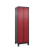 Schließfachschrank Classic Plus rubinrot, schwarzgrau 080010-204 S10043, 8 Schließfächer 60,0 x 50,0 x 195,0 cm