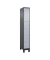 Schließfachschrank Classic Plus schwarzgrau, weißaluminium 080010-103 S10029, 3 Schließfächer 30,0 x 50,0 x 195,0 cm