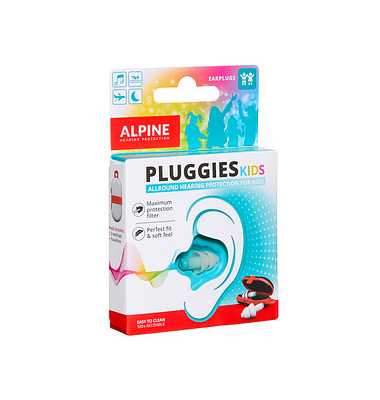 PLUGGIES KIDS Ohrstöpsel 26 dB Kunststoff