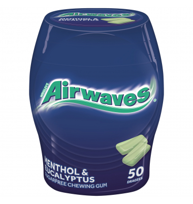 AIRWAVES Kaugummi 423764 Menthol & Eukalyptus 50St.