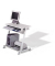 Computertisch Zeta, 79cm (H), 80x50cm (BxT), rechteckig, lichtgrau / silber