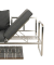 Loungegruppe Boston anthrazit, silber Metall, 15-teilig