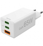 GaN-Ladeadapter weiß, 65 Watt