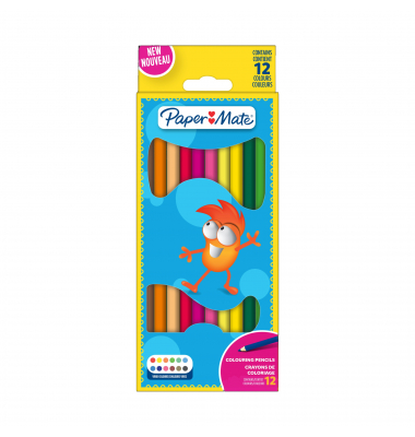 Buntstifte-Set Kids, 2166490, farbig sortiert, rund, Packung