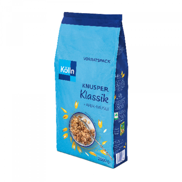 Kölln Knusper Klassik Müsli 2,0 kg 4000540023473 Kölln