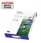 Kopierpapier Universal 2100077589 A3 80g weiß 