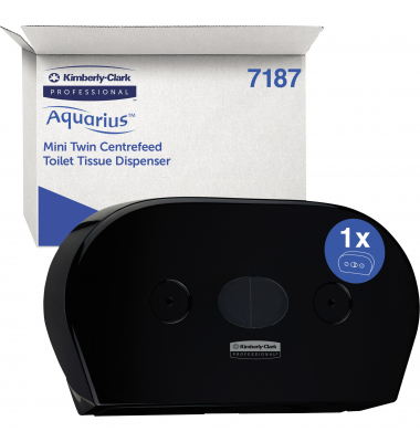 Aquarius Toilettenpapierspender Jumbo 7187 sw