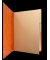 Briefmarkenmappe 180x250mm orange A5