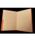 Briefmarkenmappe 180x250mm orange A5