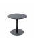 Bistrotisch MEZZO, 75cm (H), 80x80cm (BxT), rund, schwarz / schwarz matt