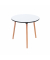 Bistrotisch PALOMBA TRPR80.23.13, 75cm (H), 80x80cm (BxT), rund, weiß / buche