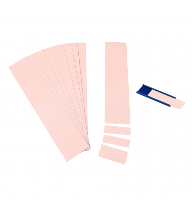 Einsteckkarten 849203 C-Profil, 60x12mm, rosa, 190g