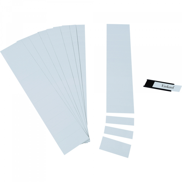 4024158017860 - Einsteckkarten für 15mm Einsteckschiene 60x12mm hellblau VE=2