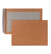 Versandtaschen Posthorn 00014006 mit Papprückwand, B4, ohne Fenster, haftklebend, 120g, braun