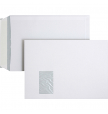 Versandtaschen Posthorn 5470160, C4, mit Fenster, haftklebend, 100g, weiß