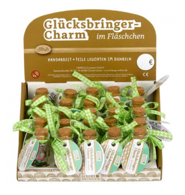 Glücksbringer Schwein Anhänger sortiert