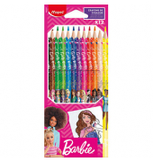 Barbie Buntstifte farbsortiert