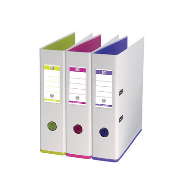 10 OXFORD myColour Strong-Line Ordner farbsortiert Karton 8,0 cm DIN A4 10 OXFORD myColour Strong-Line Ordner farbsortiert Karton 8,0 cm DIN A4