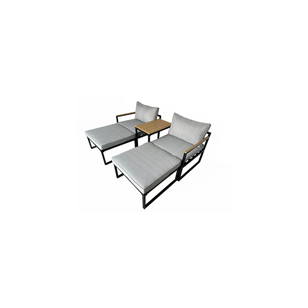 4005437319905 - Loungegruppe Retiro grau schwarz Metall 11-teilig 4005437319905 greemotion 4005437319905 - Loungegruppe Retiro grau schwarz Metall 11-teilig 4005437319905 greemotion