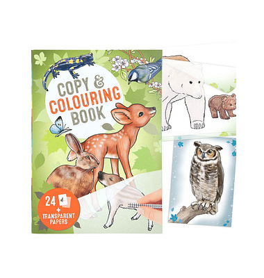 Wildtiere Durchpaus Bastelbuch