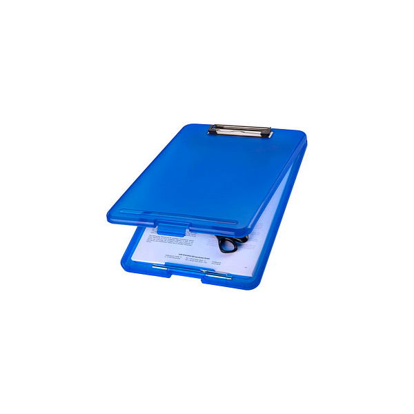 4012086874525 - Klemmbrett the clip H2532030 A4 blau transluzent Kunststoff 4012086874525 Maped