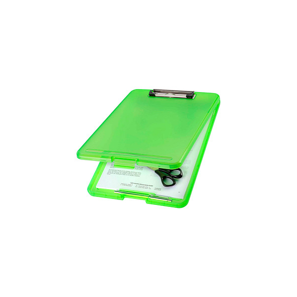 4012086874549 - Klemmbrett the clip H2532050 A4 grün transluzent Kunststoff 4012086874549 Maped