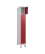 Schließfachschrank Classic Plus lichtgrau, rubinrot 080010-105 S10001, 5 Schließfächer 30,0 x 50,0 x 195,0 cm