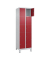 Schließfachschrank Classic Plus lichtgrau, rubinrot 080010-205 S10001, 10 Schließfächer 60,0 x 50,0 x 195,0 cm