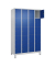Schließfachschrank Classic Plus enzianblau, lichtgrau 080010-405 S10003, 20 Schließfächer 120,0 x 50,0 x 195,0 cm
