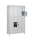 Schließfachschrank Classic Plus lichtgrau 080010-405 S10009, 20 Schließfächer 120,0 x 50,0 x 195,0 cm