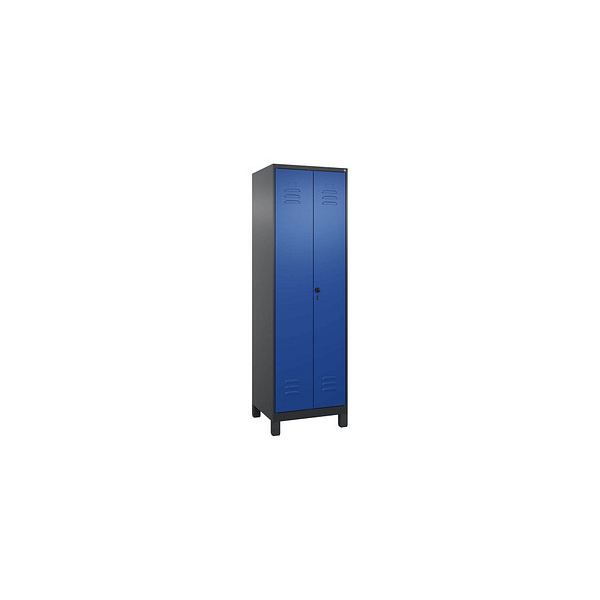 4068427432831 - Spind Classic Plus enzianblau schwarzgrau 080610-20 S10070 1 Schließfach 600 x 500 x 1950 cm 4068427432831 C+P-Möbel 4068427432831 - Spind Classic Plus enzianblau schwarzgrau 080610-20 S10070 1 Schließfach 600 x 500 x 1950 cm 4068427432831 C+P-Möbel