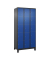 Schließfachschrank Classic Plus enzianblau, schwarzgrau 080010-305 S10039, 15 Schließfächer 90,0 x 50,0 x 195,0 cm