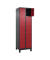 Schließfachschrank Classic Plus rubinrot, schwarzgrau 080010-205 S10042, 10 Schließfächer 60,0 x 50,0 x 195,0 cm