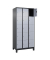 Schließfachschrank Classic Plus schwarzgrau, weißaluminium 080010-305 S10043, 15 Schließfächer 90,0 x 50,0 x 195,0 cm