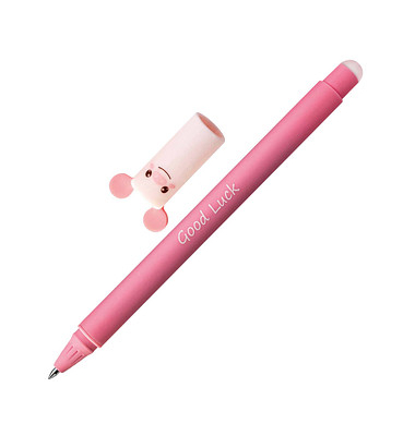 Animal Erase it! Schwein Gelschreiber Schwein 0,7 mm, Schreibfarbe: blau