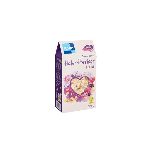 4000540000726 - Hafer-Porridge Beere 375 g von Kölln 4000540000726 - Hafer-Porridge Beere 375 g von Kölln