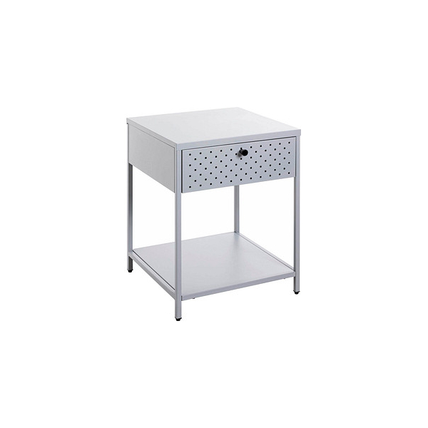 4001070521477 - Konsole Nachttisch Metall grau 400 x 400 x 530 cm 4001070521477 HAKU Möbel 4001070521477 - Konsole Nachttisch Metall grau 400 x 400 x 530 cm 4001070521477 HAKU Möbel
