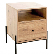 Konsole Nachttisch eiche 45,0 x 47,0 x 60,0 cm