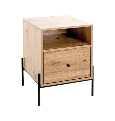 Konsole Nachttisch eiche 45,0 x 47,0 x 60,0 cm