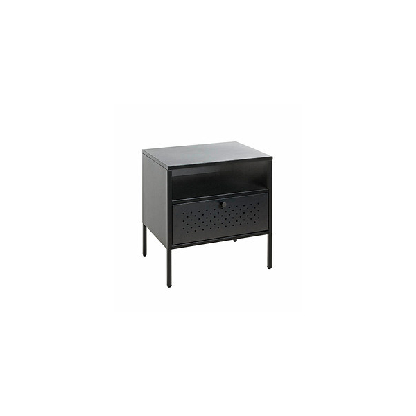 4001070525499 - Konsole Nachttisch Metall schwarz 450 x 350 x 500 cm 4001070525499 HAKU Möbel 4001070525499 - Konsole Nachttisch Metall schwarz 450 x 350 x 500 cm 4001070525499 HAKU Möbel
